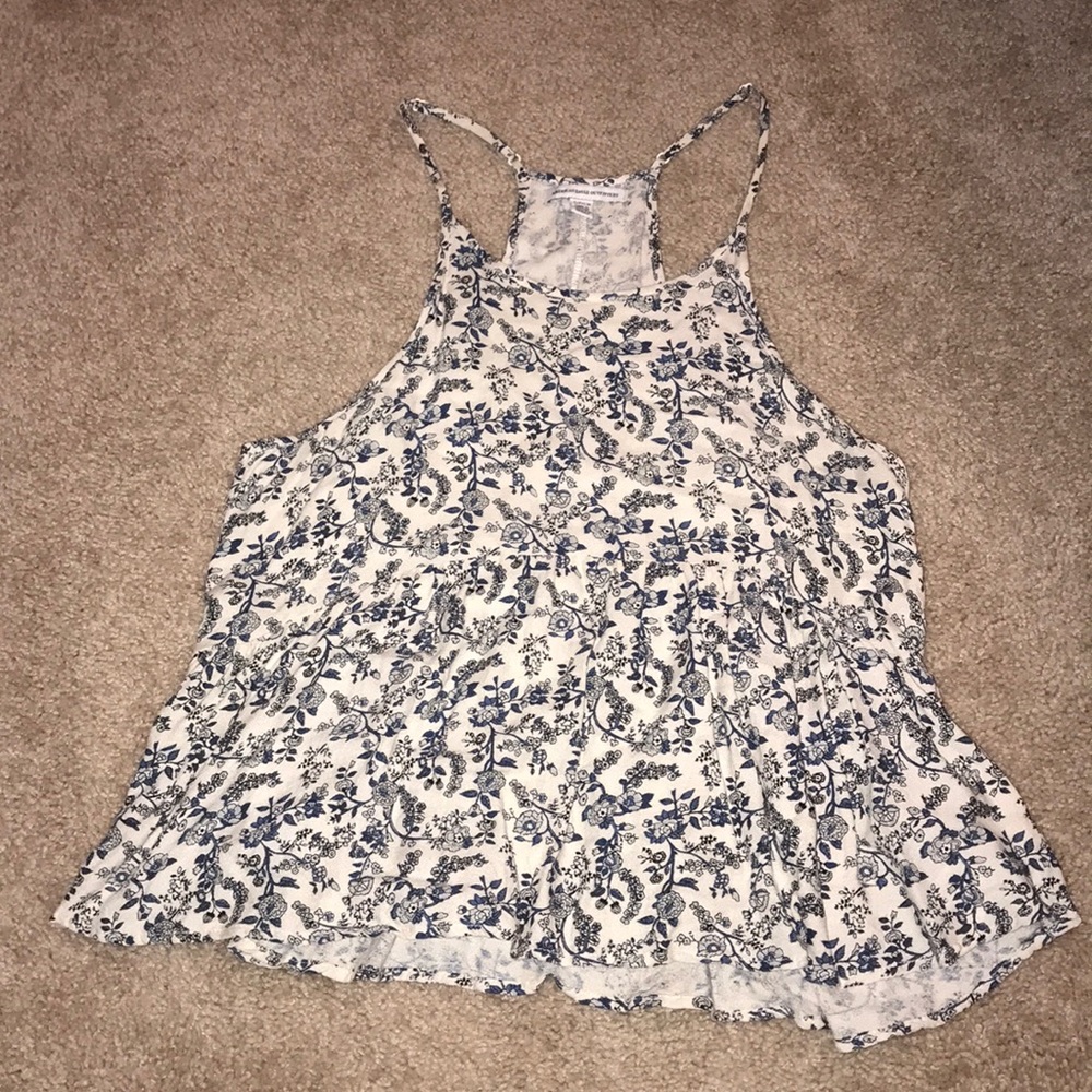 Fun floral tank!